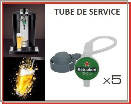 TUBES TIREUSE A BIERE BEERTENDER LIVRES PAR 5 PIECES